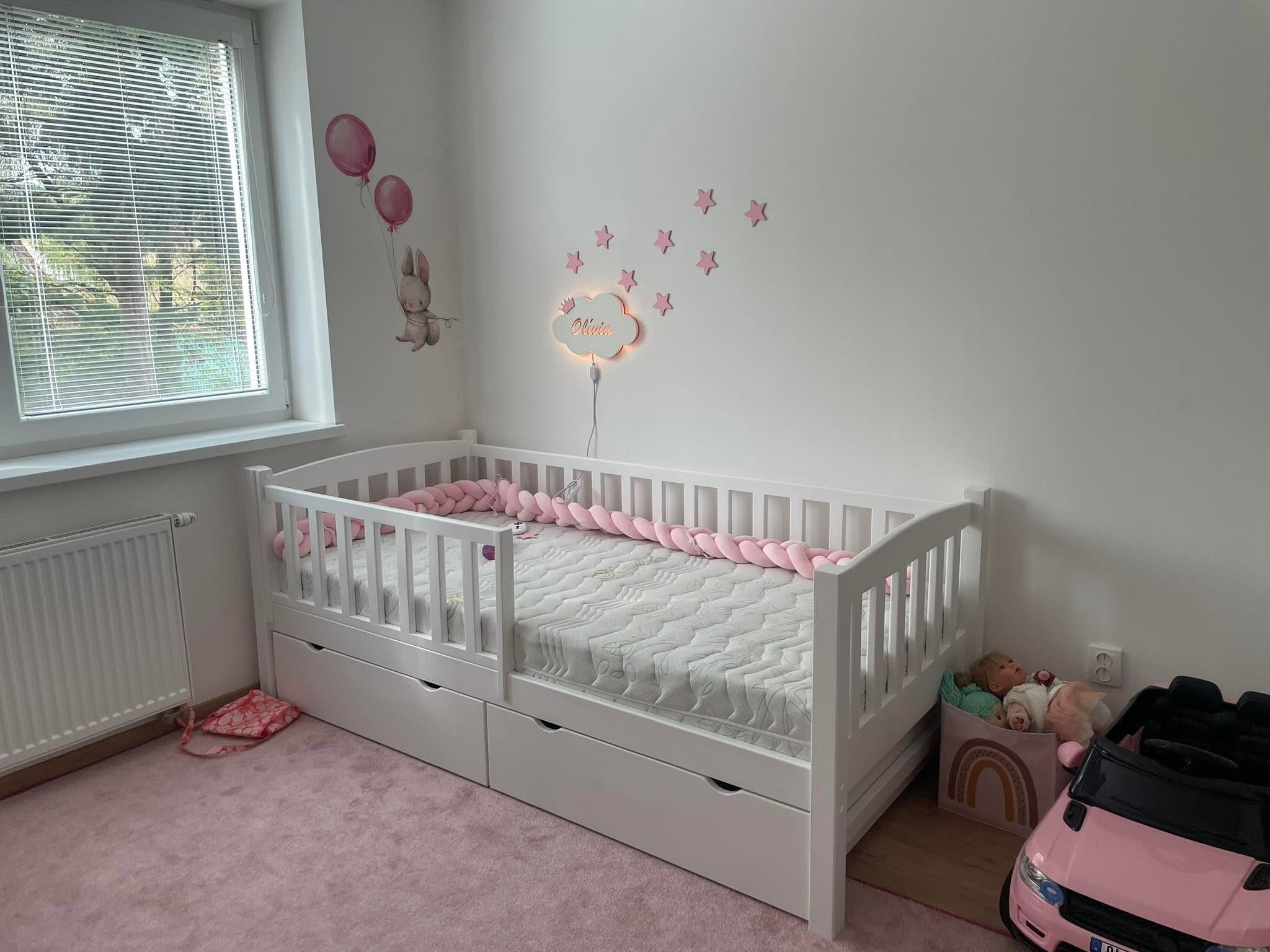 Detská posteľ NINA – masívna drevená posteľ